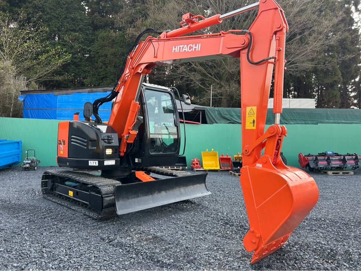 Yahoo!オークション - 栃木県 日立(HITACHI )ZX75US-5Bユンボ Yahoo!オークション - 栃木県 日立(HITACHI )ZX75US-5Bユンボ