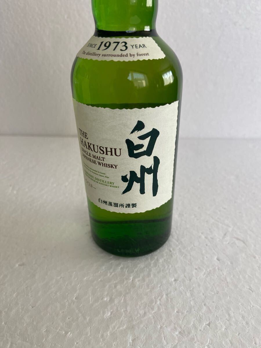 SUNTORY サントリー シングルモルト 白州 180mlミニボトル NIKKA SUNTORY サントリー シングルモルト 白州 180mlミニボトル NIKKA