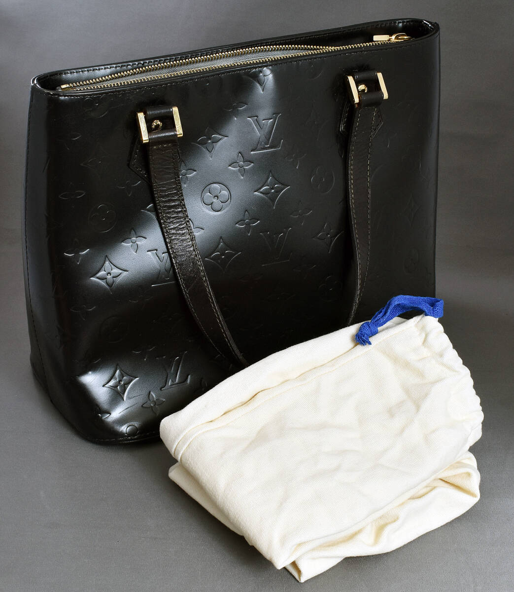 ルイヴィトン ヴェルニ ヒューストン トートバッグ 黒 マットブラック リカラー Yahoo!オークション - LOUIS VUITTON ルイヴィトン トートバッグ