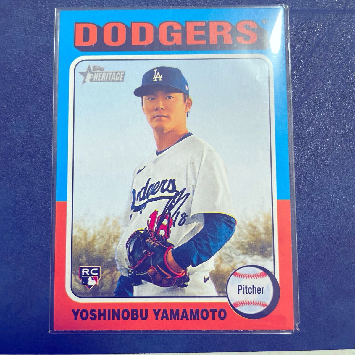 TOPPS heritage 2024 山本由伸 Yoshinobu Yamamoto ドジャース TOPPS heritage 2024 山本由伸 Yoshinobu Yamamoto ドジャース