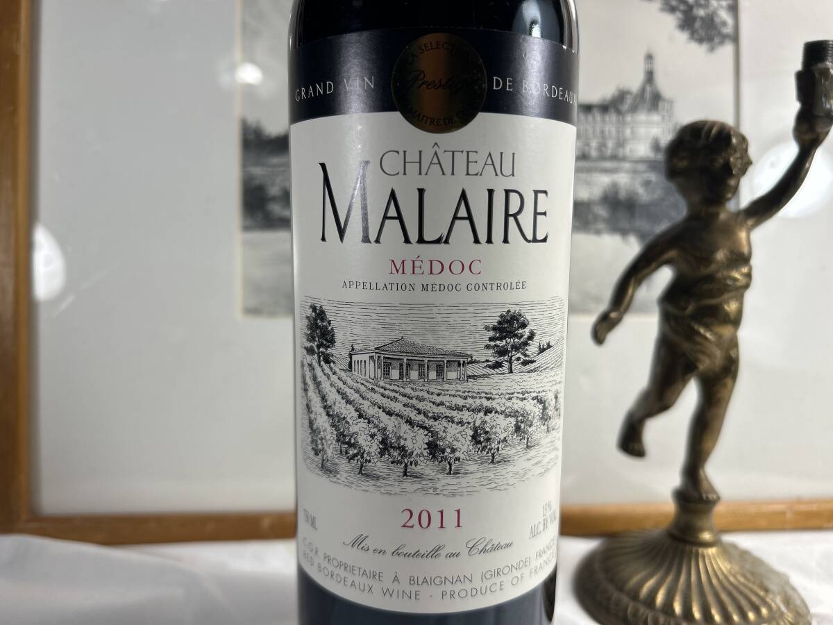 ラスト1本　飲み頃ボルドー古酒14年熟成　シャトー?マレール2011レ?ドメーヌ?セー?ジェー?エール　マガリ?ギュイヨン女史が醸造長(zhǎng)
