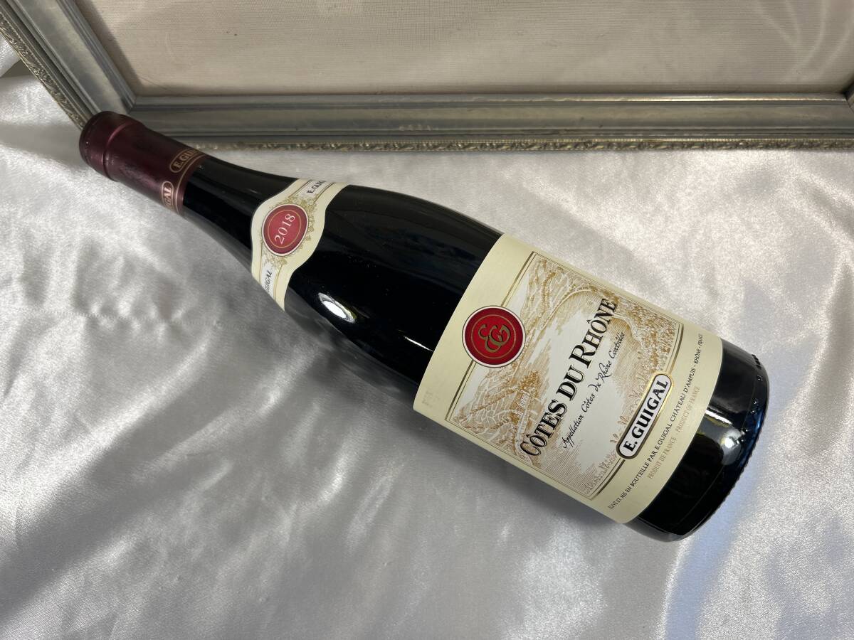 家飲み 「ボトムエンドにしてこの出來！」と唸らされる 1年半、大樽で熟成と手間も時間 E ギガル2018コート　デュ　ローヌ　ルージュ