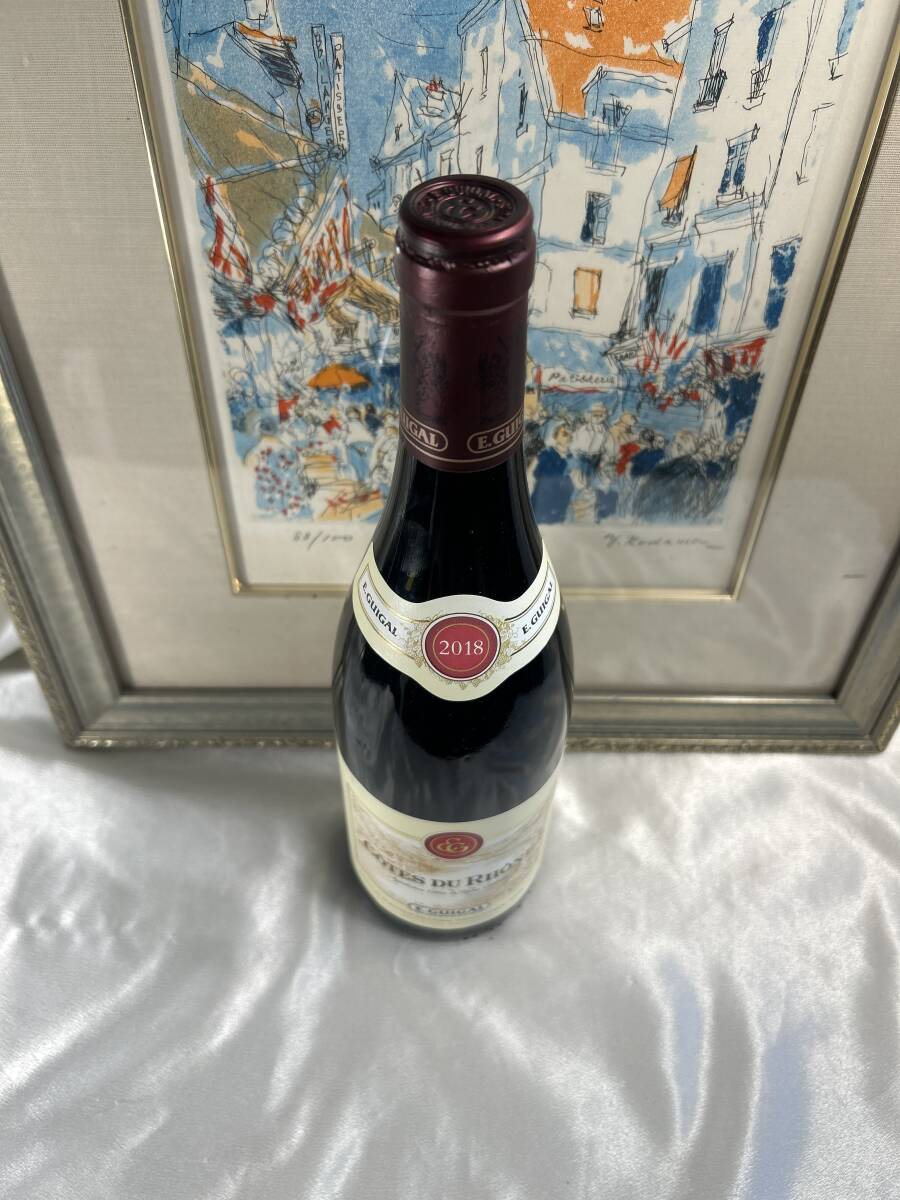 家飲み 「ボトムエンドにしてこの出來！」と唸らされる 1年半、大樽で熟成と手間も時間 E ギガル2018コート　デュ　ローヌ　ルージュ