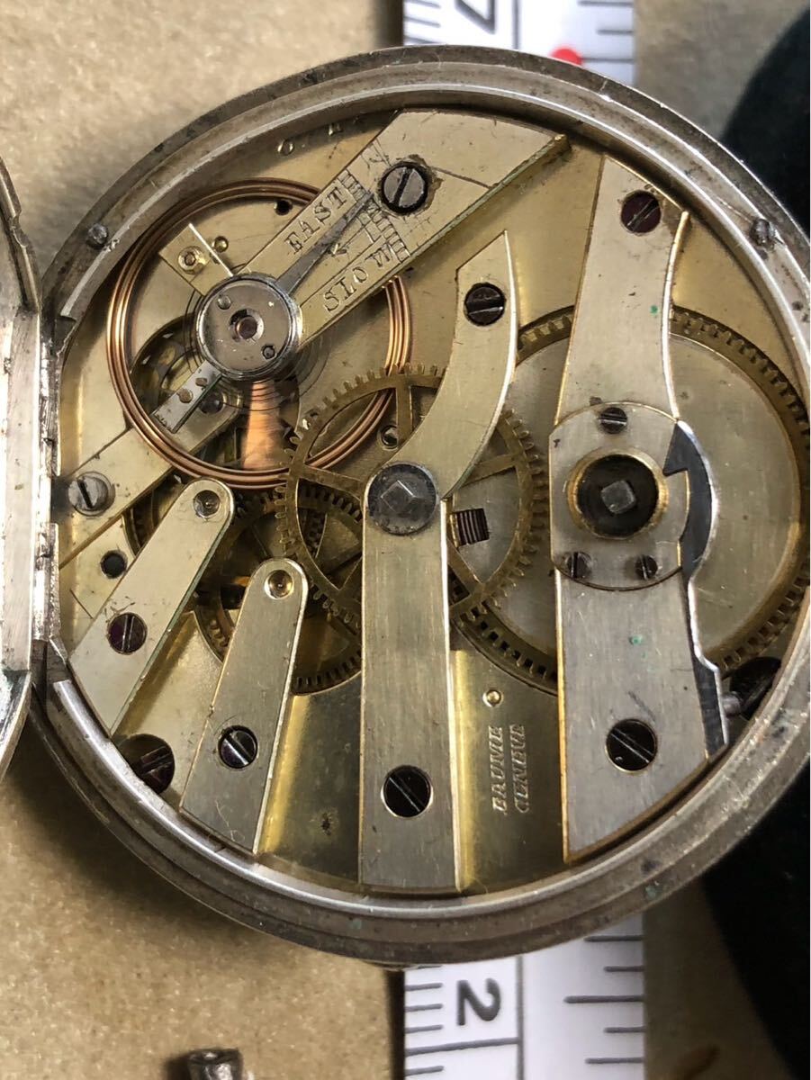 2. BAUME GENEVE ボームメルシー 初期 ? 鍵巻き 銀無垢 稼働 2. BAUME GENEVE ボームメルシー 初期 ? 鍵巻き 銀無垢 稼働