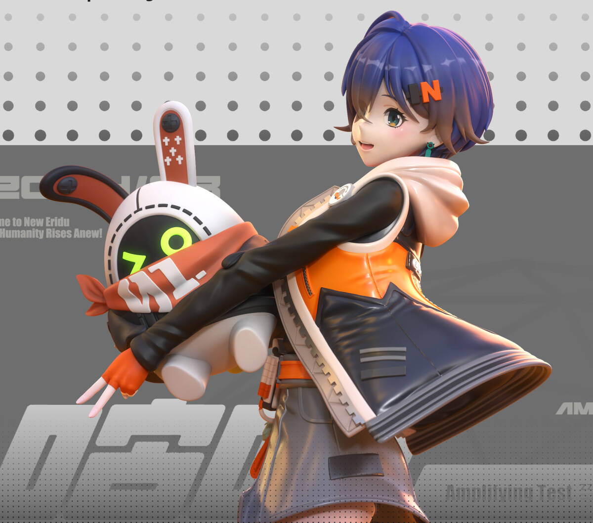 ガレージキット 1/7 ゼンレスゾーンゼロ リン / ガレキ ガレージキット 1/7 ゼンレスゾーンゼロ リン / ガレキ