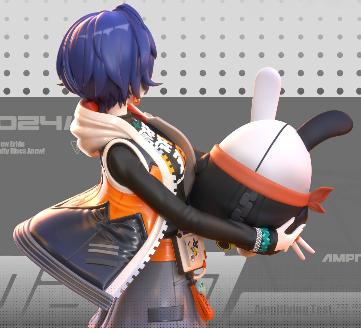 ガレージキット 1/7 ゼンレスゾーンゼロ リン / ガレキ ガレージキット 1/7 ゼンレスゾーンゼロ リン / ガレキ