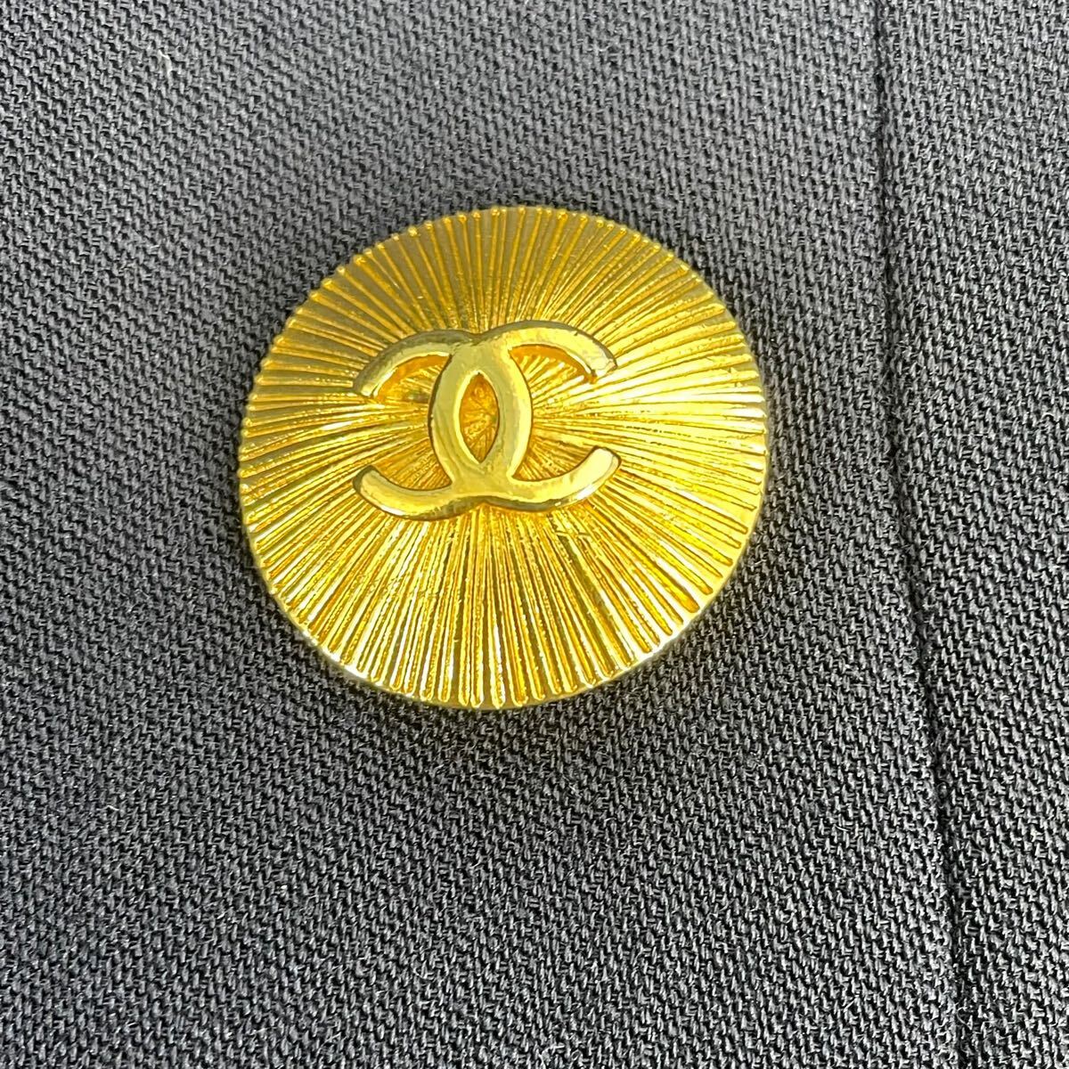 極美品 超レア 希少 CHANEL シャネル ジャケット ココボタン 極美品 超レア 希少 CHANEL シャネル ジャケット ココボタン