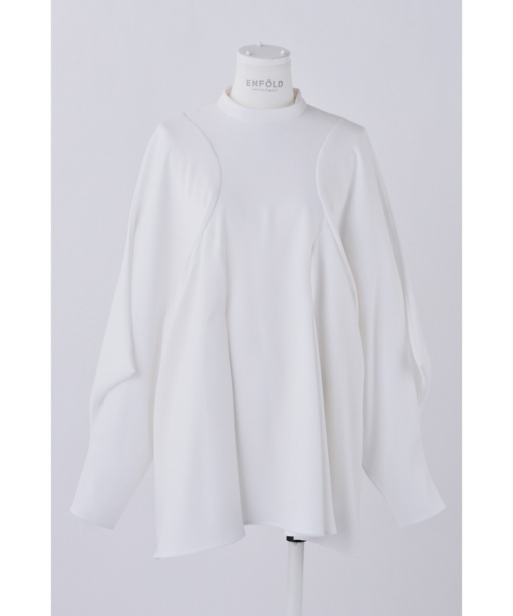 ENFOLD DRAPE PULLOVER ドレーププルオーバー ブラウス ENFOLD DRAPE PULLOVER ドレーププルオーバー ブラウス