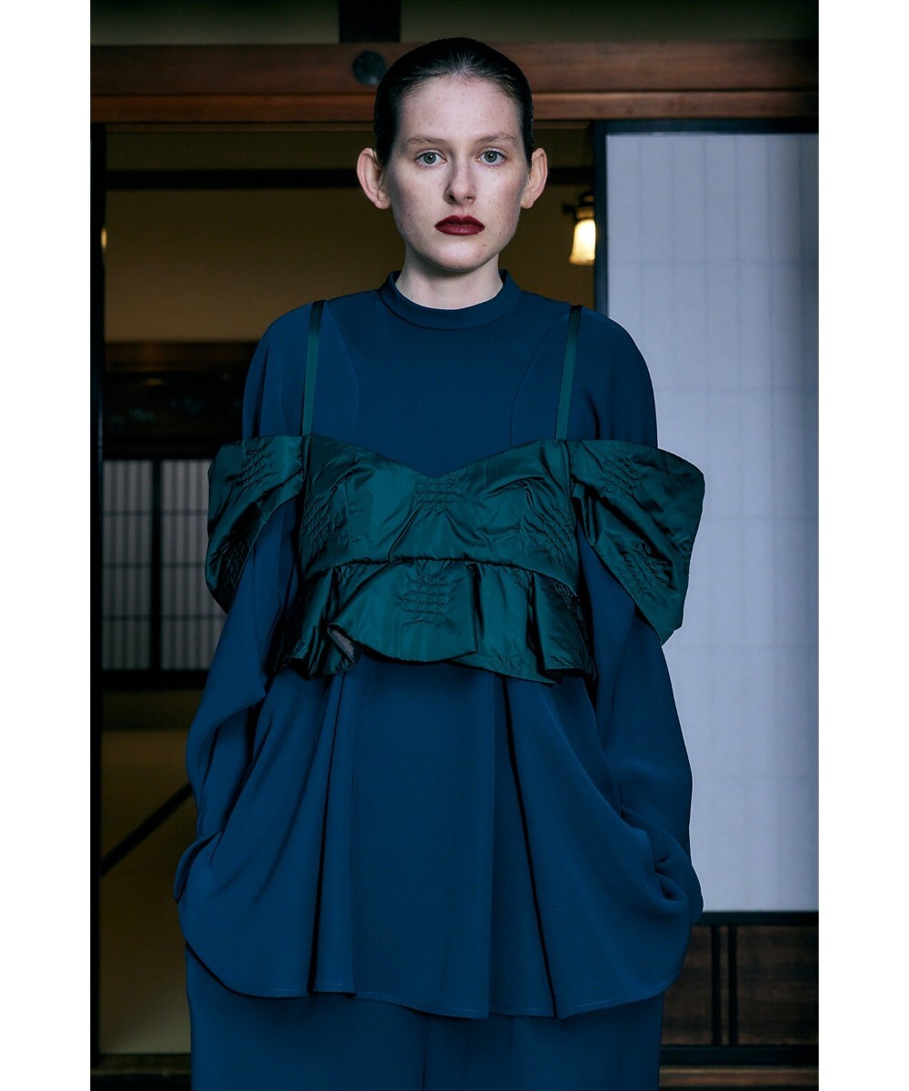 ENFOLD DRAPE PULLOVER ドレーププルオーバー ブラウス ENFOLD DRAPE PULLOVER ドレーププルオーバー ブラウス