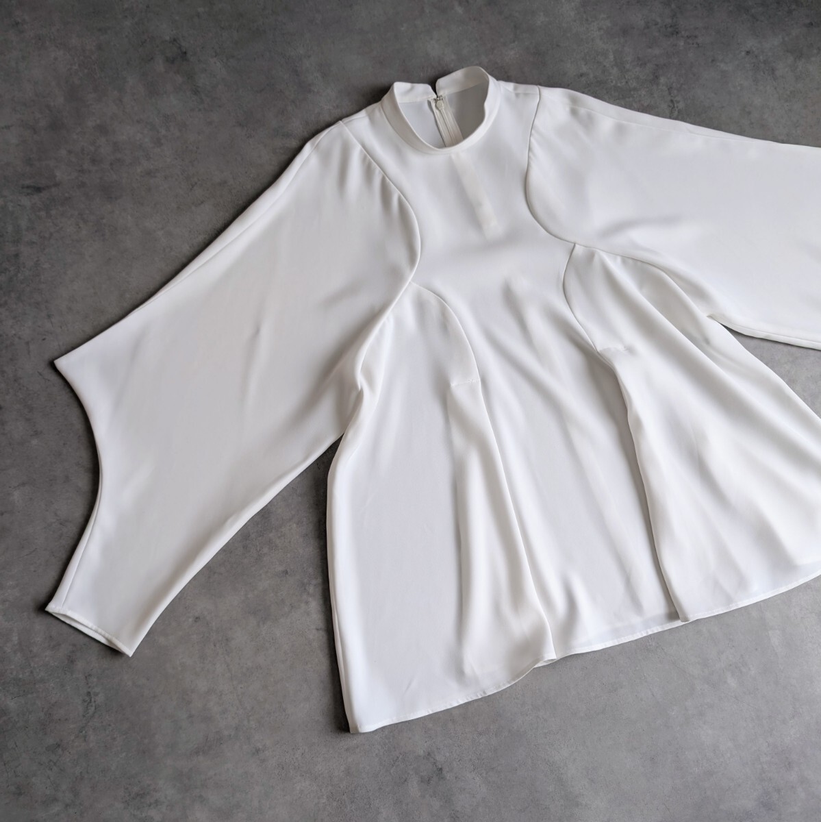 ENFOLD DRAPE PULLOVER ドレーププルオーバー ブラウス ENFOLD DRAPE PULLOVER ドレーププルオーバー ブラウス