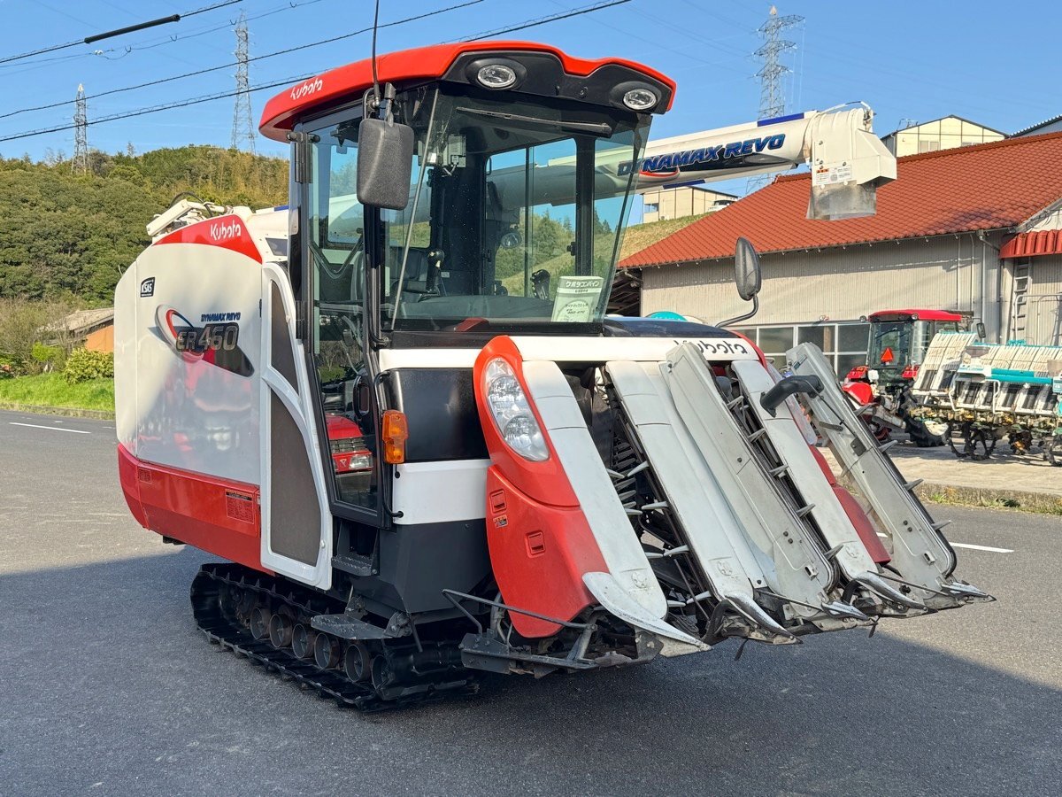 181 i 島根発【送料別】 クボタ ER460 SD4MSQW2 855時間 キャビン付き 4条刈り コンバイン (-) 042-225 車体