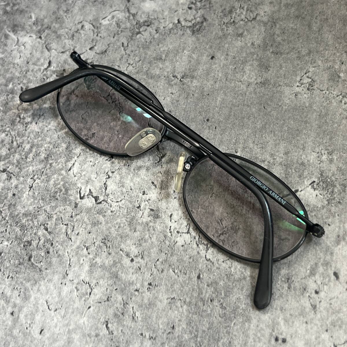 GIORGIO ARMANI ジョルジオアルマーニ オーバル型 眼鏡フレーム GIORGIO ARMANI ジョルジオアルマーニ オーバル型 眼鏡フレーム