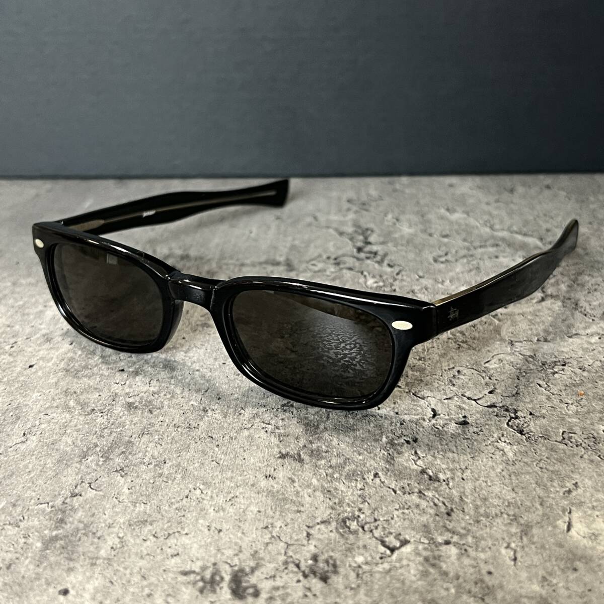 ステューシー サングラス ヴィンテージ jackson ジャクソン ブラック Bibian 比比昂- ◇stussy eyegear ステューシーサングラス