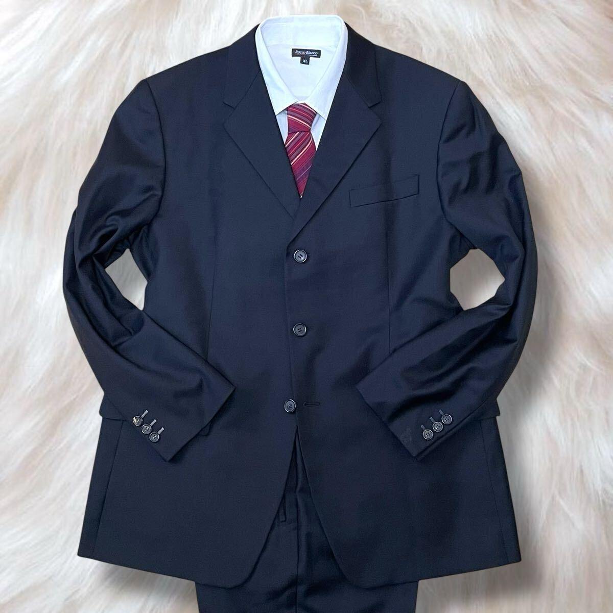 1円〜美品 PRADA プラダ XL 52 大きいサイズ 3B ウール100 1円〜美品 PRADA プラダ XL 52 大きいサイズ 3B ウール100