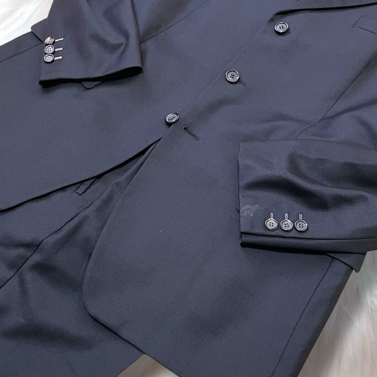 1円〜美品 PRADA プラダ XL 52 大きいサイズ 3B ウール100 1円〜美品 PRADA プラダ XL 52 大きいサイズ 3B ウール100
