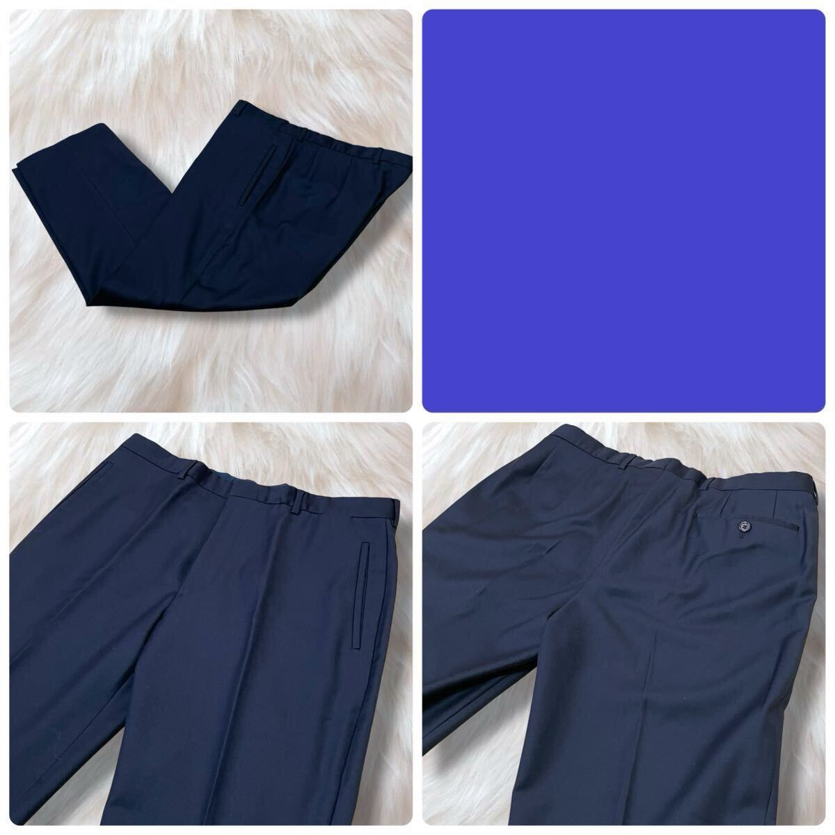 1円〜美品 PRADA プラダ XL 52 大きいサイズ 3B ウール100 1円〜美品 PRADA プラダ XL 52 大きいサイズ 3B ウール100