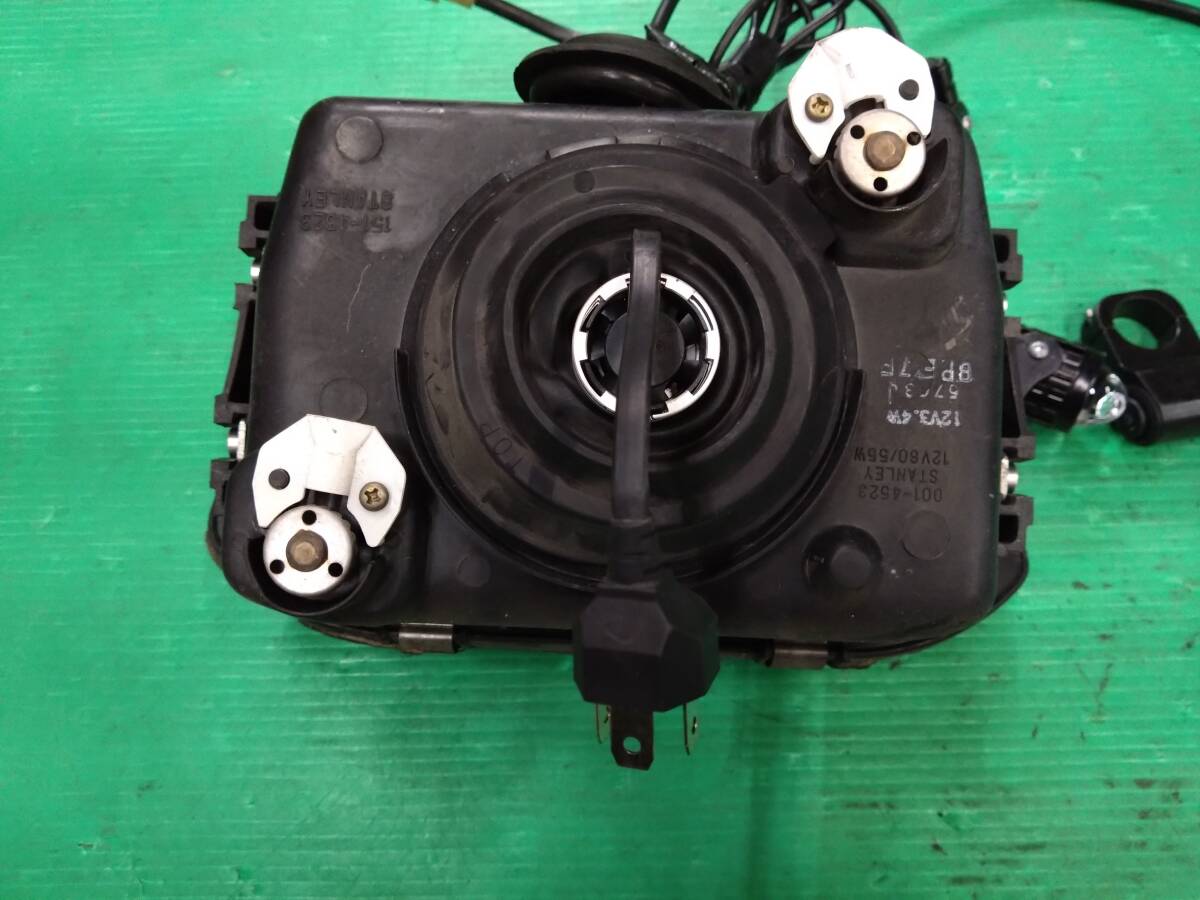 80　E6　カワサキ　GPX250R-Ⅱ　EX250E　NINJA　ヘッドライト　フォグランプ　點燈確認　中古　20250415