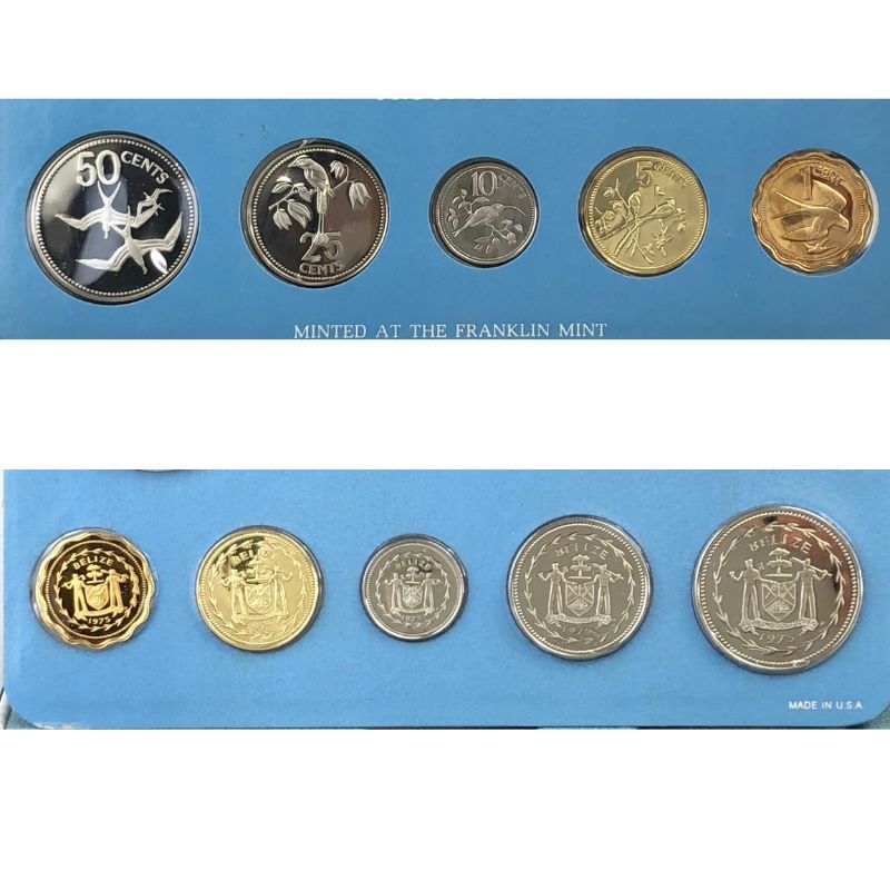 1円~】K3328 ベリーズ COINAGE OF BELIZE 公式通貨 プルーフ 1円~】K3328 ベリーズ COINAGE OF BELIZE 公式通貨 プルーフ