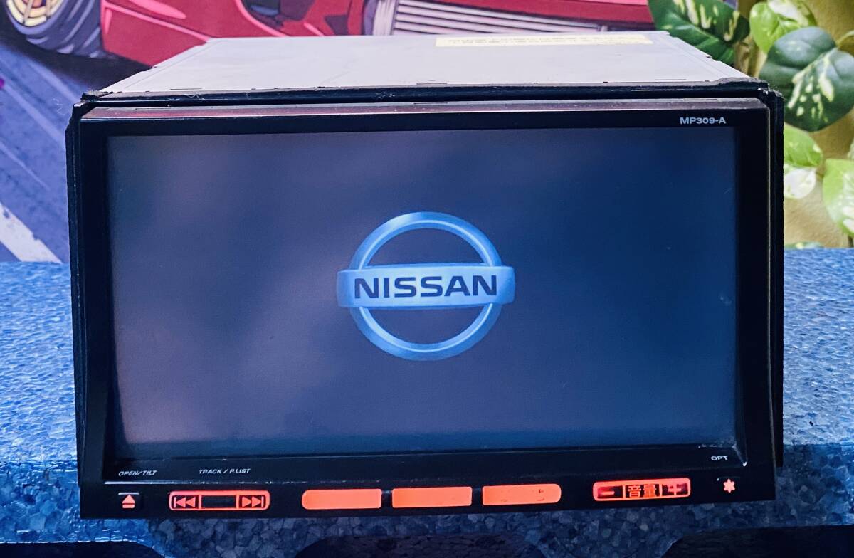  Nissan оригинальный *MP309-A*Bluetooth* 1 SEG *CD*DVD воспроизведение * навигационная система *(AVIC-MRZ0047ZN) Junk 