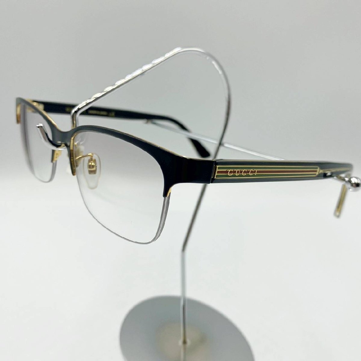 【度入り】GUCCI グッチ GG0387OJ メガネ シェリーライン ブランド アイウエア チタニウムフレーム
