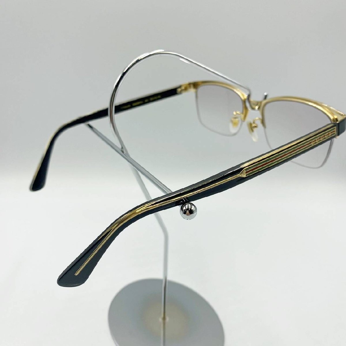 【度入り】GUCCI グッチ GG0387OJ メガネ シェリーライン ブランド アイウエア チタニウムフレーム