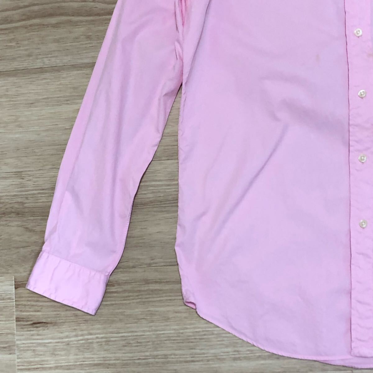 使用感あり RALPH LAUREN長袖シャツピンク メンズMサイズ ラルフ 使用感あり RALPH LAUREN長袖シャツピンク メンズMサイズ ラルフ