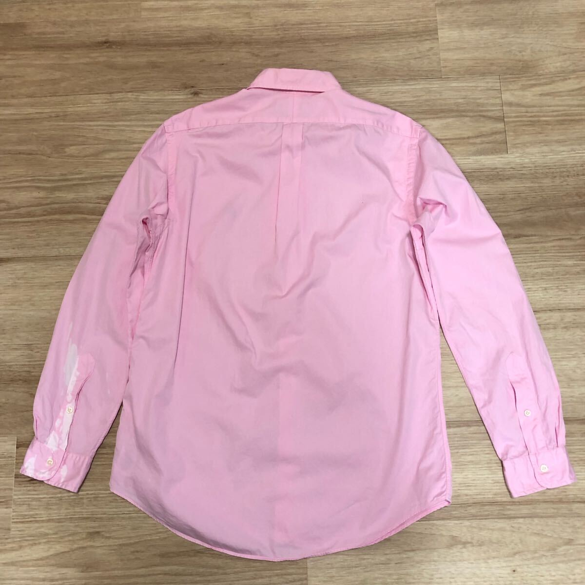 使用感あり RALPH LAUREN長袖シャツピンク メンズMサイズ ラルフ 使用感あり RALPH LAUREN長袖シャツピンク メンズMサイズ ラルフ