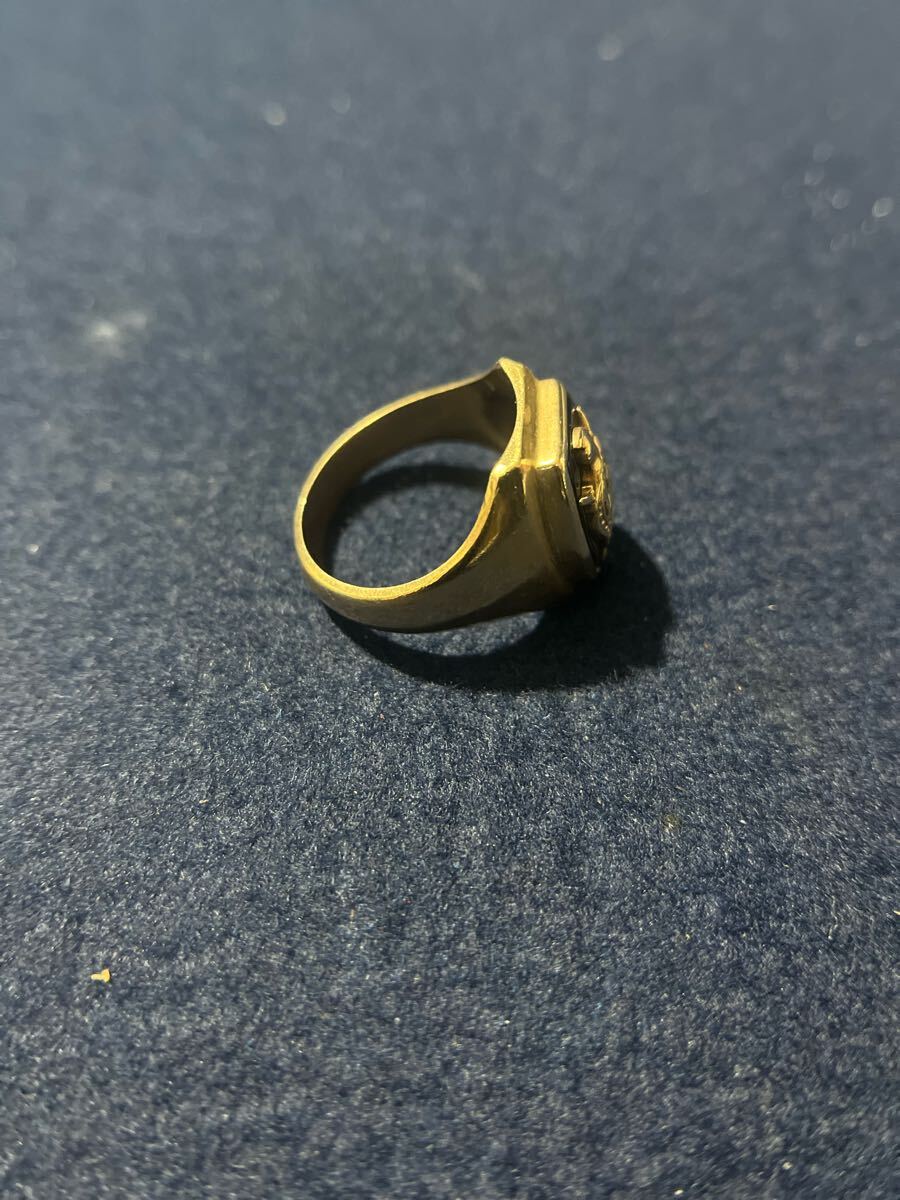 BALFOUR 10K カレッジリング 総重量11.0g 指輪 22号程 BALFOUR 10K カレッジリング 総重量11.0g 指輪 22号程