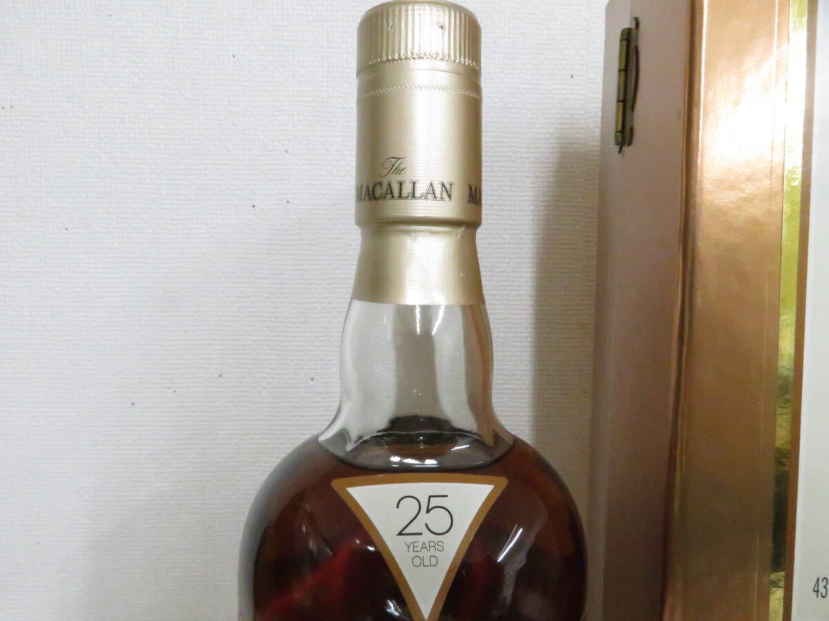 未開栓 The MACALLAN ザ・マッカラン 25年 ファインオーク 未開栓 The MACALLAN ザ・マッカラン 25年 ファインオーク