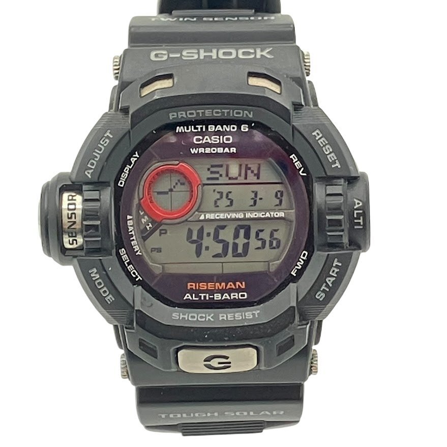 KS USED CASIO カシオ G-SHOCK RISEMAN ライズマン GW-9200J-1JF KS USED CASIO カシオ G-SHOCK RISEMAN ライズマン GW-9200J-1JF