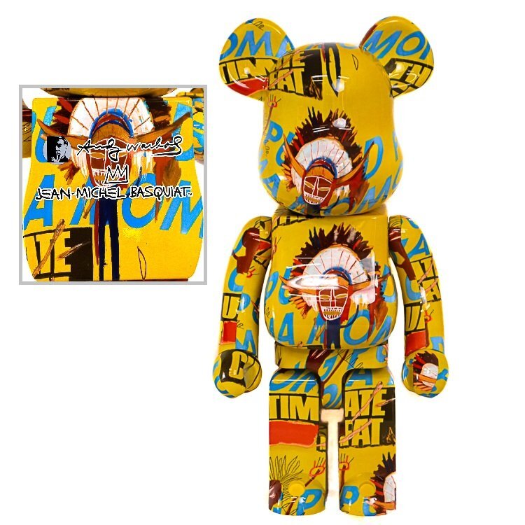 1円/きれいめ】BE@RBRICK ベアブリック Andy Warhol × JEAN 1円/きれいめ】BE@RBRICK ベアブリック Andy Warhol × JEAN