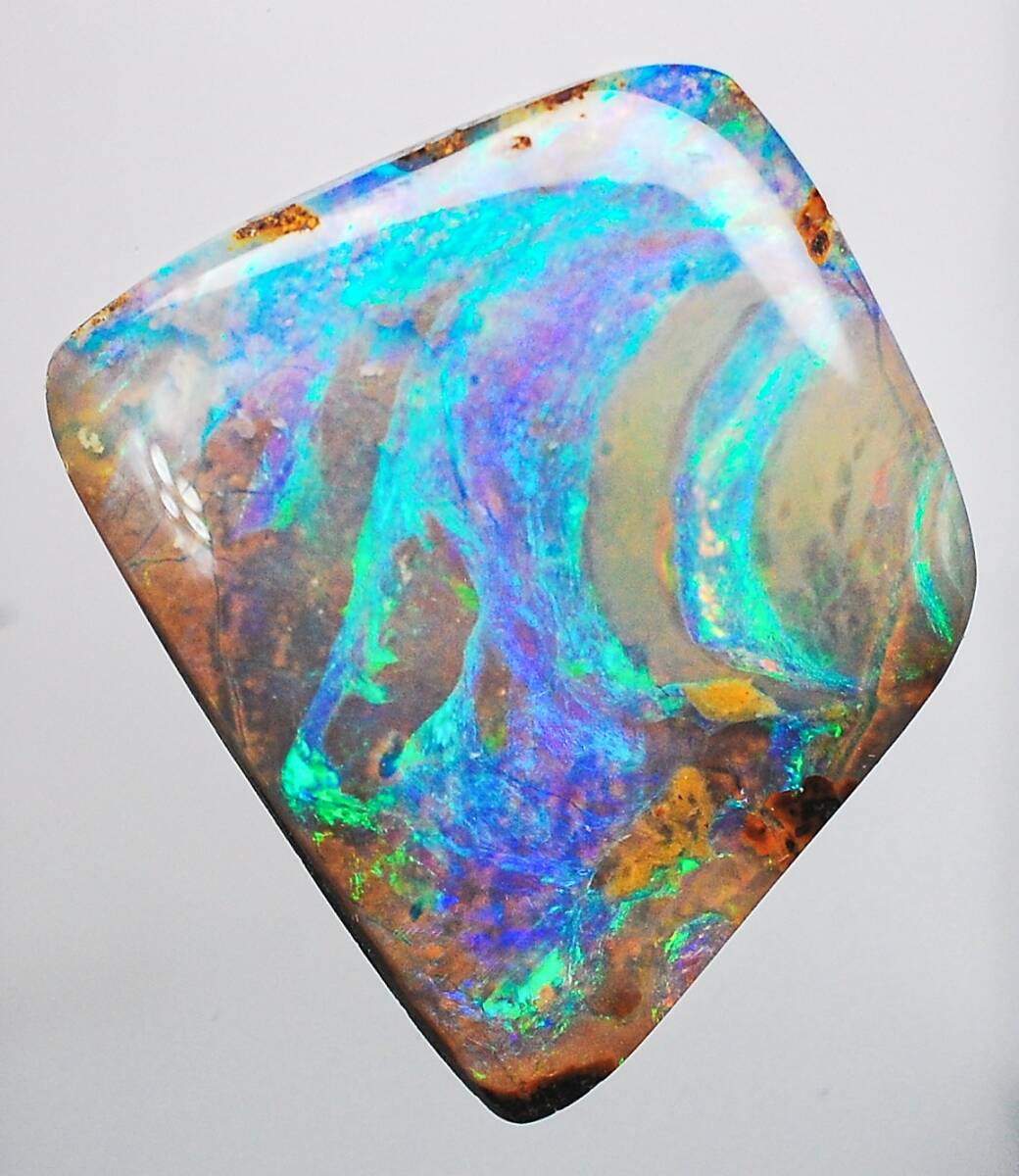 100円~】 天然ボルダーオパール ルース 21.7ct (オパール 100円~】 天然ボルダーオパール ルース 21.7ct (オパール