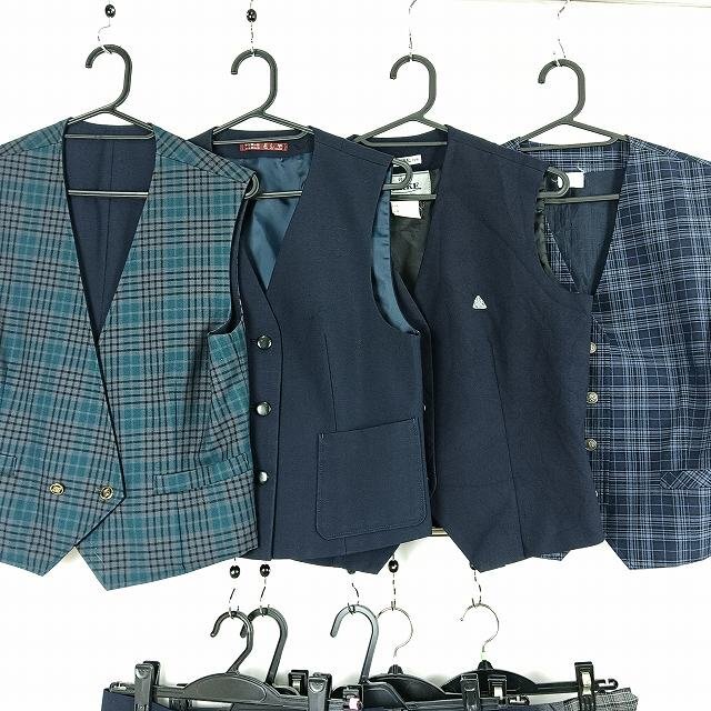 ベスト ブラウス スカート ジャンスカ 1円 中古 制服 伊野商業 ベスト ブラウス スカート ジャンスカ 1円 中古 制服 伊野商業
