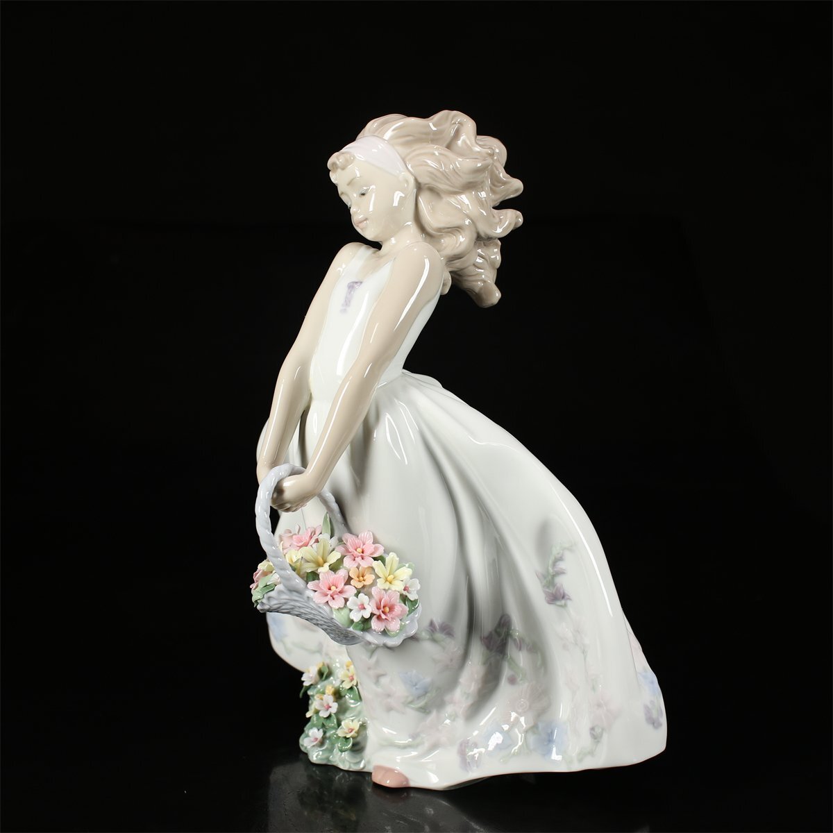 吉】CK427 LLADRO 【リヤドロ】 磁器人形 フィギュリン フラワー 吉】CK427 LLADRO 【リヤドロ】 磁器人形 フィギュリン フラワー