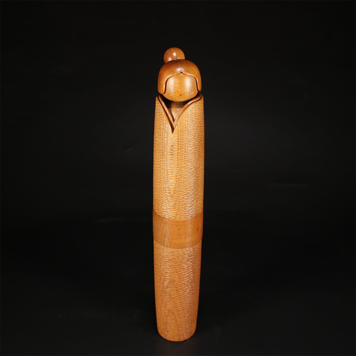 吉】MB375 【志藤尚山】 創作こけし 大作 高46.8㎝/本物保証 美 吉】MB375 【志藤尚山】 創作こけし 大作 高46.8㎝/本物保証 美