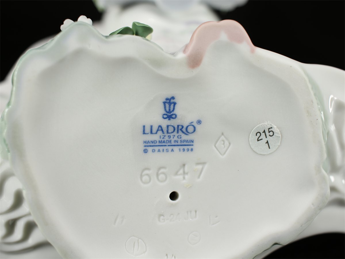 吉】CK427 LLADRO 【リヤドロ】 磁器人形 フィギュリン フラワー 吉】CK427 LLADRO 【リヤドロ】 磁器人形 フィギュリン フラワー