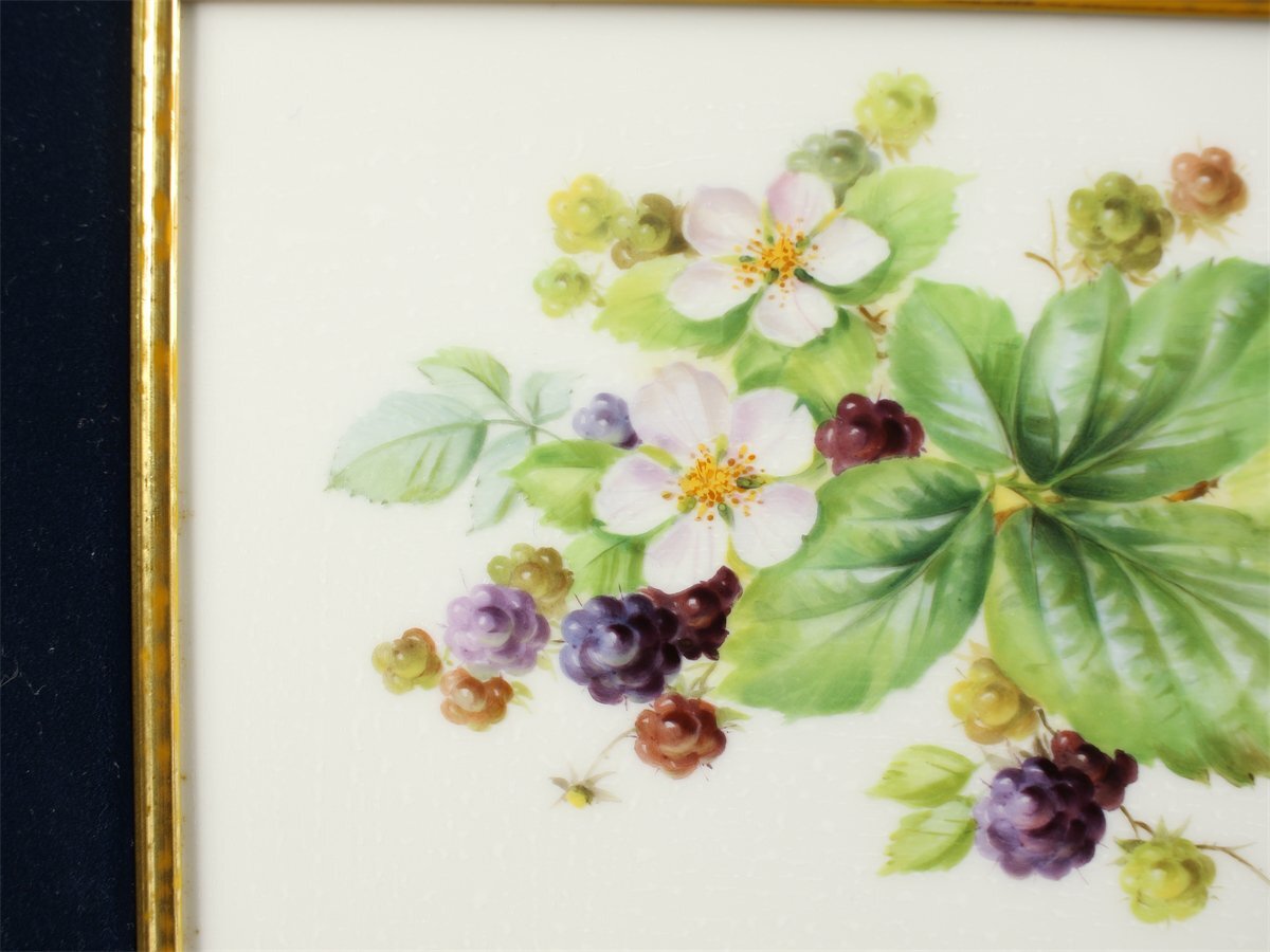 吉】CK508 MEISSEN 【マイセン】 陶板画 額装 額サイズ34×27.5 吉】CK508 MEISSEN 【マイセン】 陶板画 額装 額サイズ34×27.5
