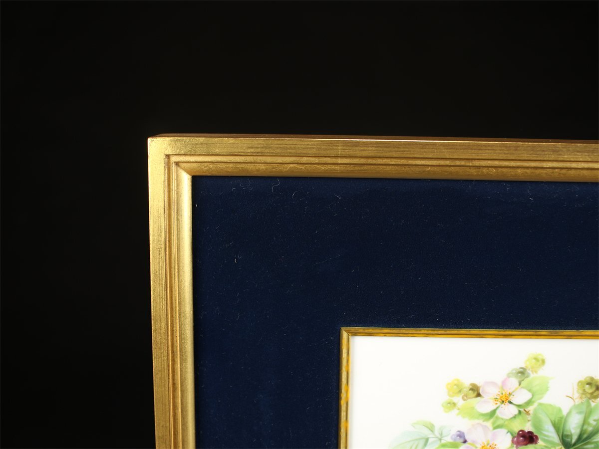 吉】CK508 MEISSEN 【マイセン】 陶板画 額装 額サイズ34×27.5 吉】CK508 MEISSEN 【マイセン】 陶板画 額装 額サイズ34×27.5