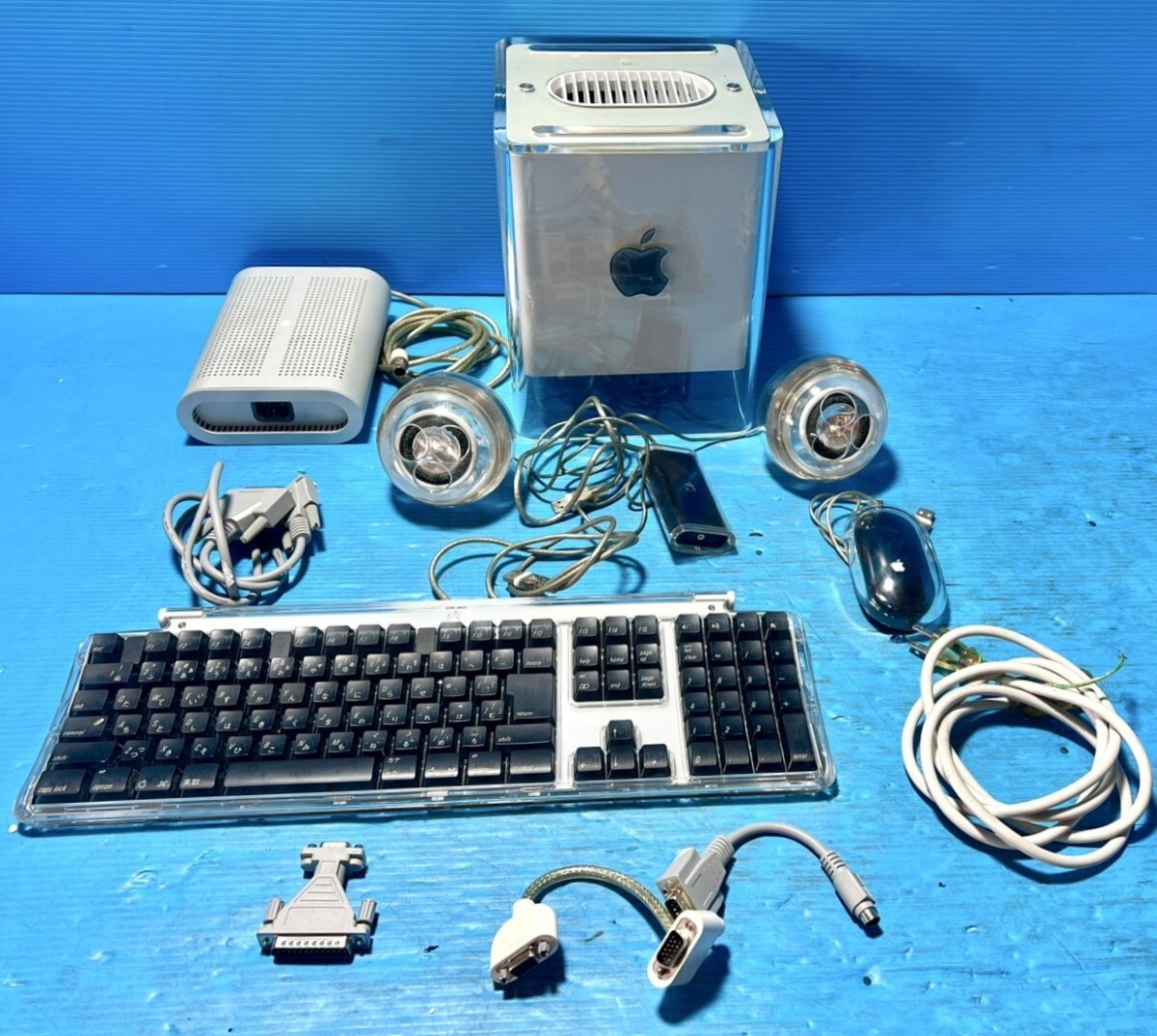 A388 ☆Power Mac G4 Cube 箱入り 付属品付 ジャンク品 A388 ☆Power Mac G4 Cube 箱入り 付属品付 ジャンク品