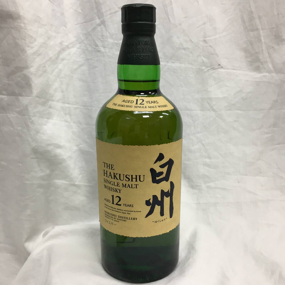 未開栓】サントリー シングルモルトウイスキー 白州 12年 旧 未開栓】サントリー シングルモルトウイスキー 白州 12年 旧