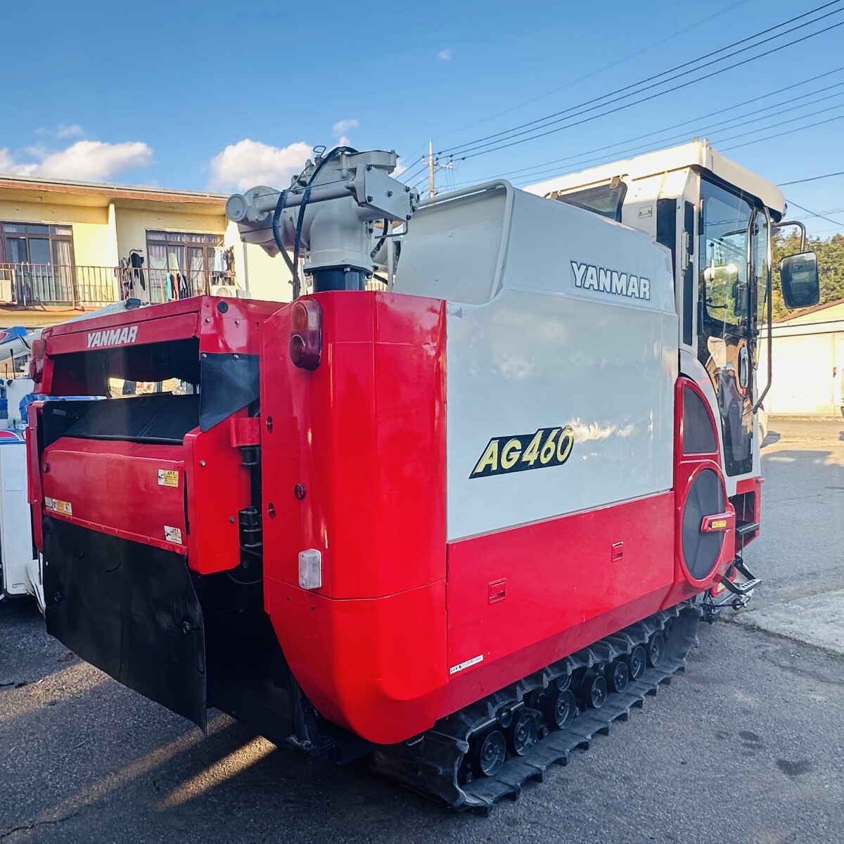 YANMAR ヤンマーコンバインAG460 エアコンキャビン 60馬力 使用 YANMAR ヤンマーコンバインAG460 エアコンキャビン 60馬力 使用