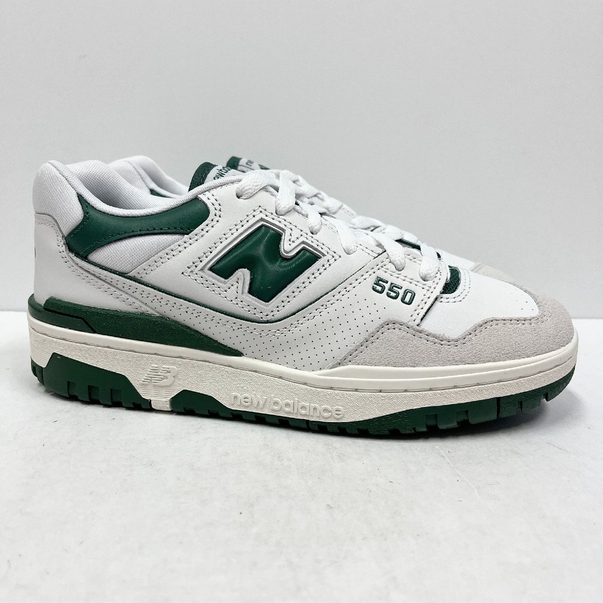 25cm NEW BALANCE BB550WT1 ニューバランス ホワイト/グリーン 25cm NEW BALANCE BB550WT1 ニューバランス ホワイト/グリーン