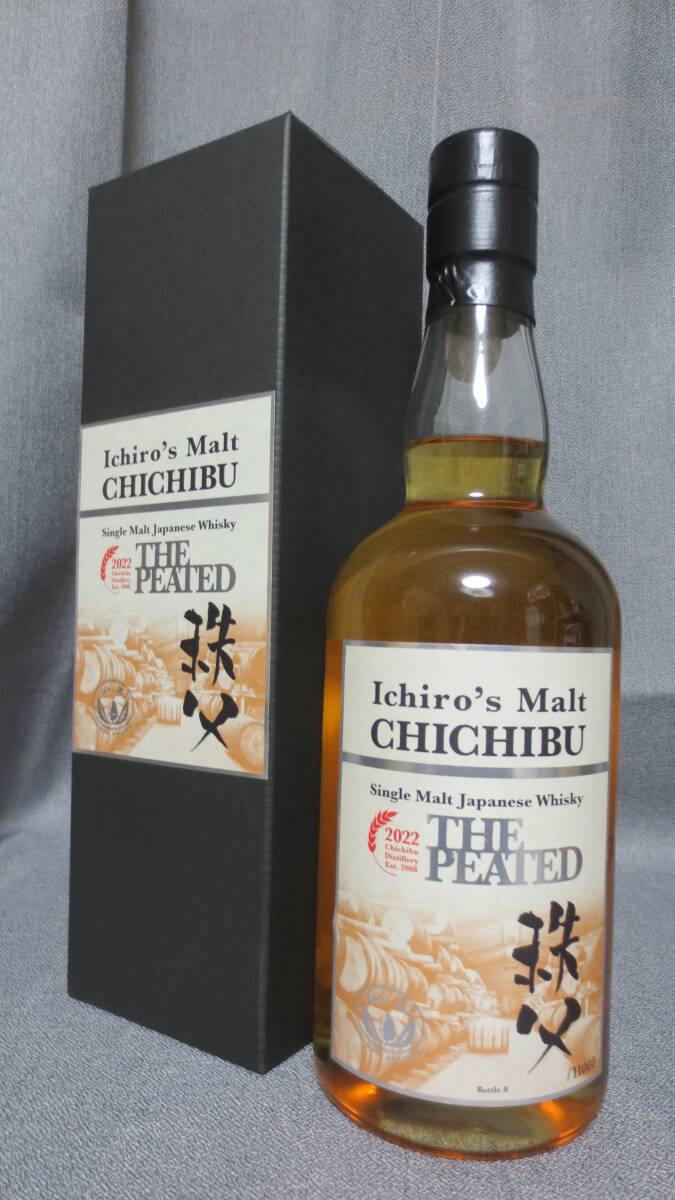 イチローズモルト　秩父　ザ・ピーテッド　2022　Japanese Single Malt Whisky Ichiro's Malt CHICHIBU THE PEATED　　　　　　　　　　管1