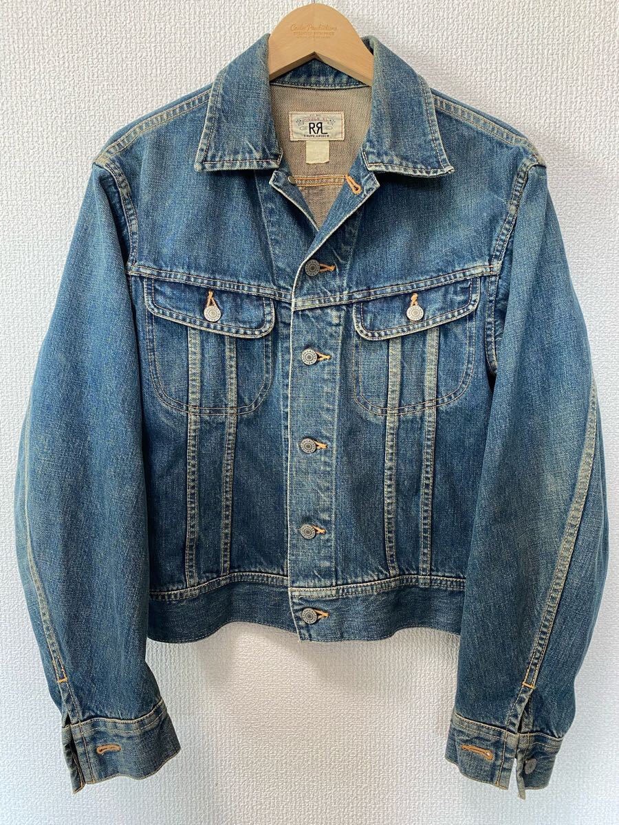 RRL ダブルアールエル 00s 白タグ 3rd デニムジャケット Gジャン RRL ダブルアールエル 00s 白タグ 3rd デニムジャケット Gジャン