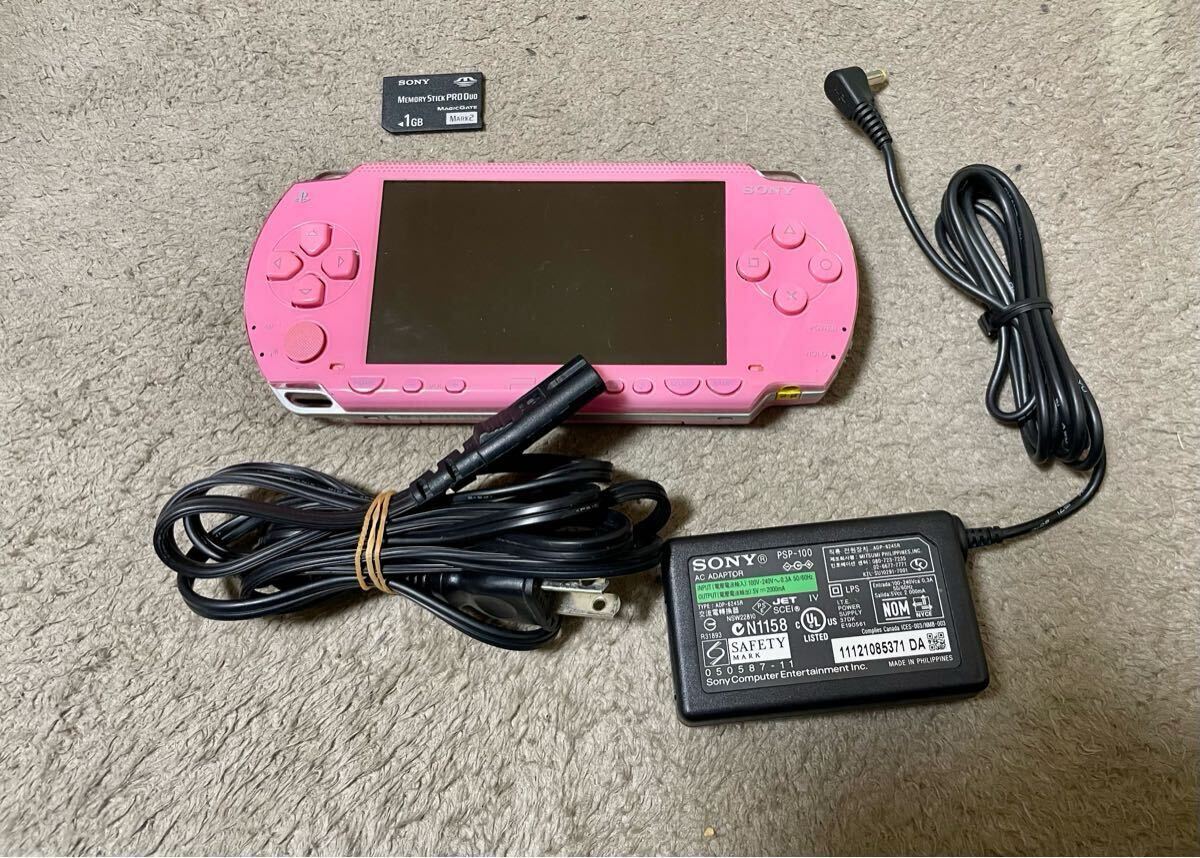 ソニー SONY PSP PSP-1000 ピンク 動作品(PSP1000シリーズ ソニー SONY PSP PSP-1000 ピンク 動作品(PSP1000シリーズ