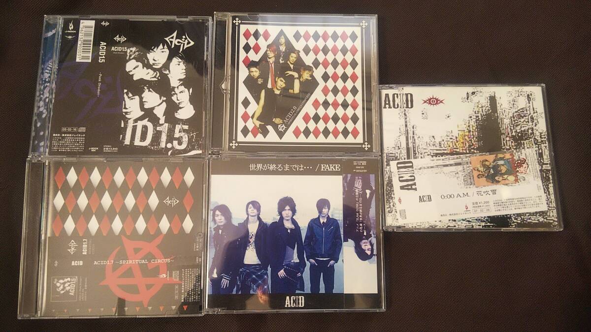 ACID■CD5枚セット■アシッド、SIAM SHADE_画像1
