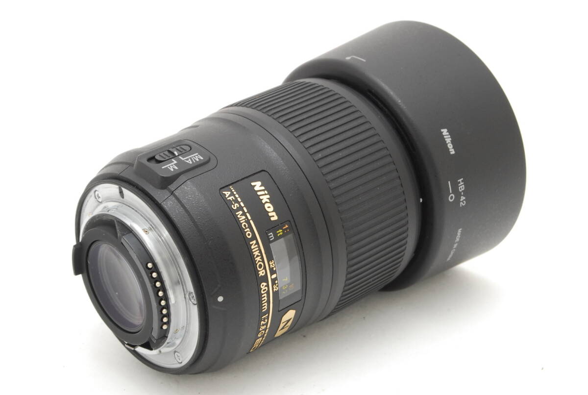 美品 Nikon ニコン AF-S Micro-Nikkor 60mm F2.8 G ED マクロ 美品 Nikon ニコン AF-S Micro-Nikkor 60mm F2.8 G ED マクロ