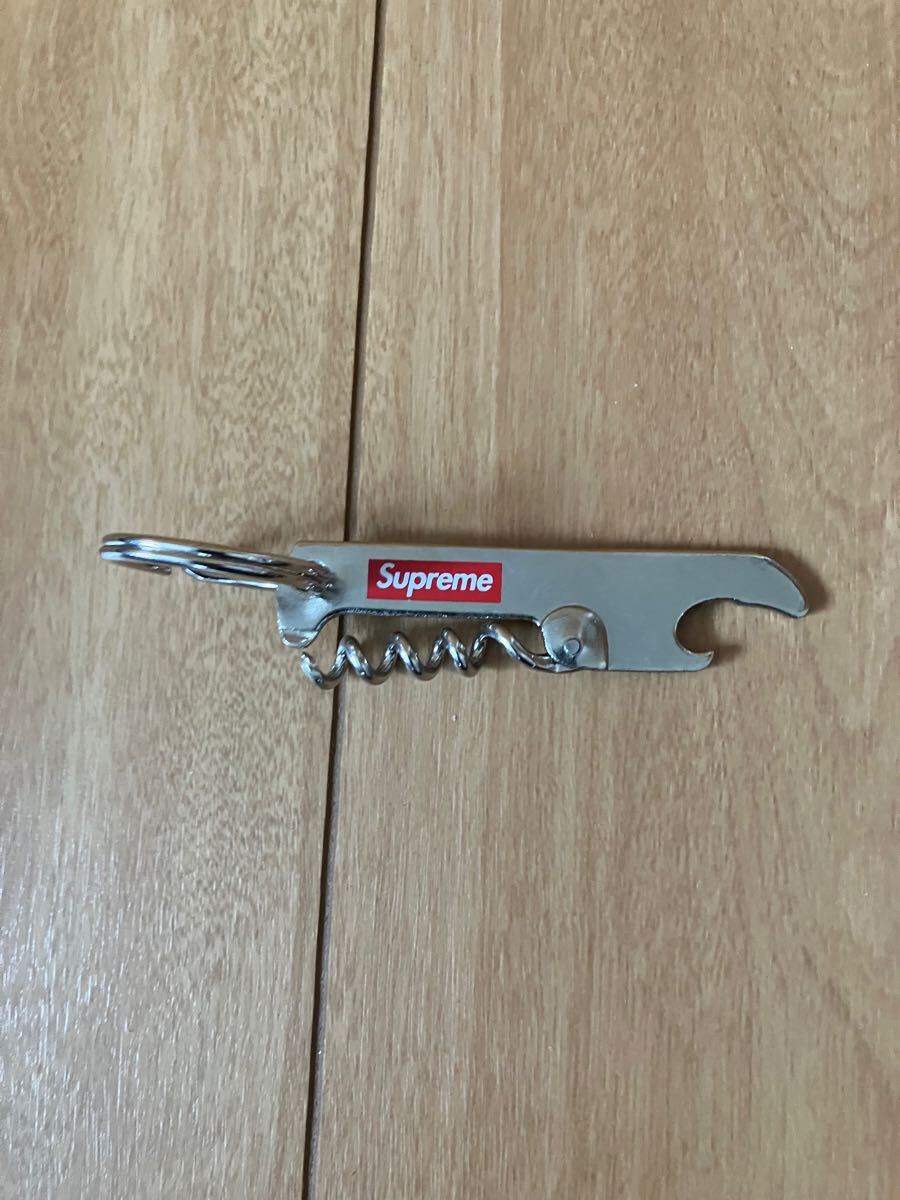  Supreme брелок для ключа ценный не использовался товар штопор пробка вытащенный supreme box Logo 