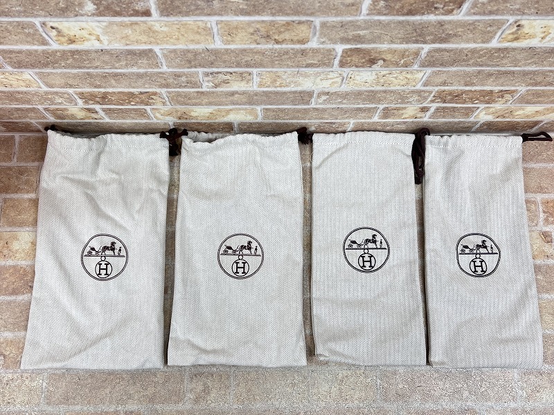 HERMES エルメス シューズ用/靴ボックス/空箱/保存袋/リボン HERMES エルメス シューズ用/靴ボックス/空箱/保存袋/リボン