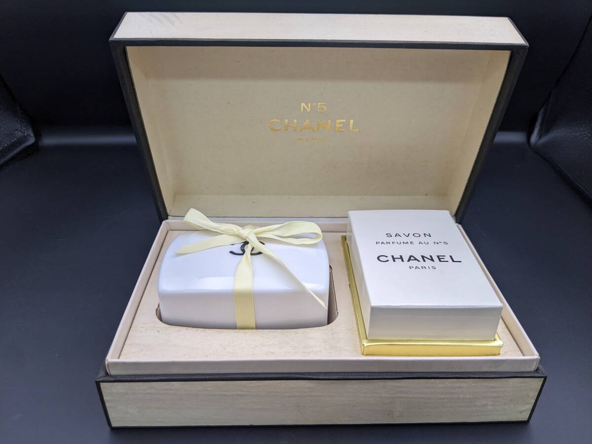 【スーパーセール】 SAVON シャネル T/【未使用】CHANEL PARFUME サヴォン N°5 AU 洗顔グッズ